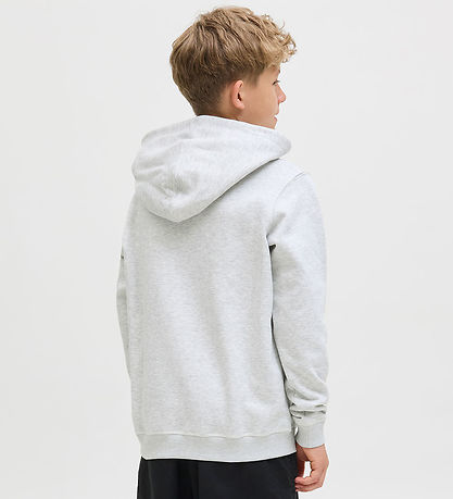 Jack & Jones Hoodie - Noos - JorNorrebro - White Melange