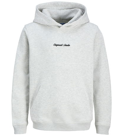 Jack & Jones Hoodie - Noos - JorNorrebro - White Melange