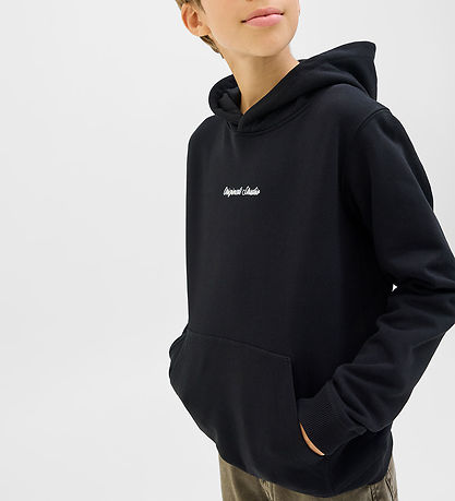 Jack & Jones Hættetrøje - Noos - JorNorrebro - Sort