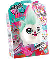 Airbrush Plush Bamse - 10 cm - Hair'iffic Mini - Posh Airbrush Plush Bamse - 10 cm - Hair'iffic Mini - Posh