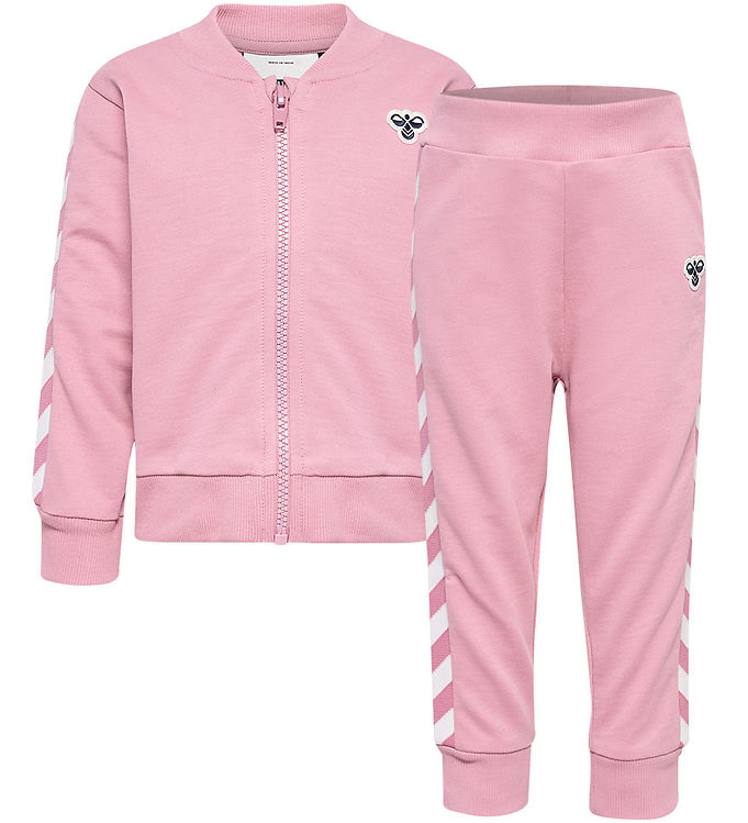 Hummel Sweatsæt - hmlMini - Pink Nectar