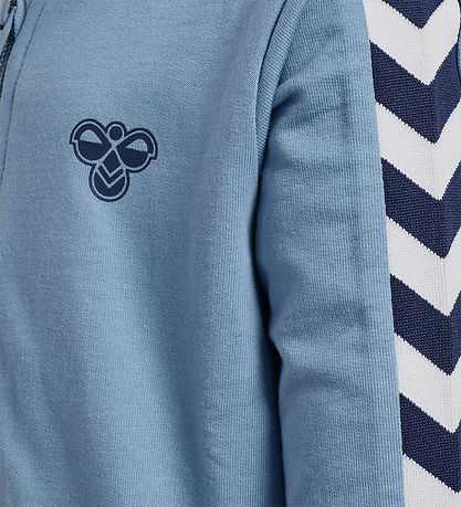 Hummel Sweatsæt - hmlMini - Faded Denim Hummel Sweatsæt - hmlMini - Faded Denim