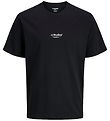 Jack & Jones T-shirt - Noos - JjeSoho - Sort m. Logo Jack & Jones T-shirt - Noos - JjeSoho - Sort m. Logo