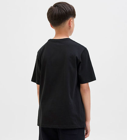 Jack & Jones T-Shirt - Noos - JjeSoho - Schwarz m. Logo
