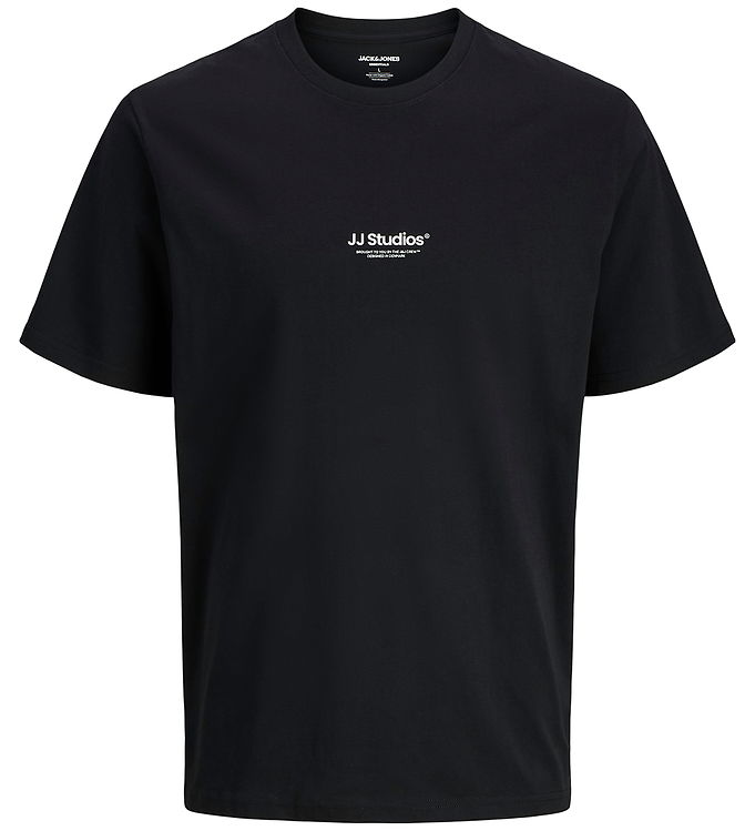 Jack & Jones T-shirt - Noos - JjeSoho - Sort m. Logo