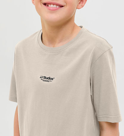 Jack & Jones T-shirt - Noos - JjeSoho - Moonbeam m. Logo