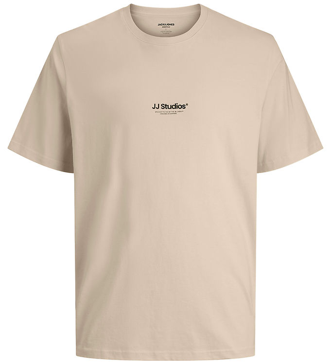 Jack & Jones T-shirt - Noos - JjeSoho - Moonbeam m. Logo