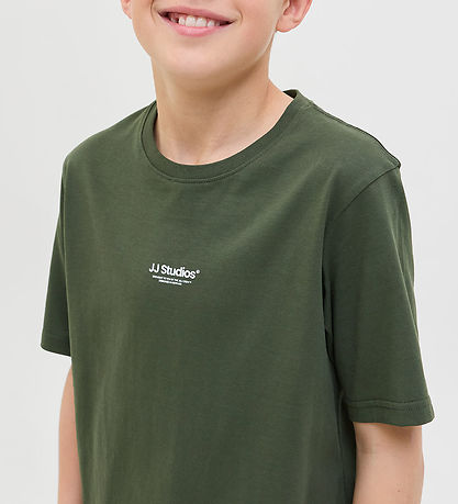 Jack & Jones T-Shirt - Noos - JjeSoho - Reisetasche m. Logo