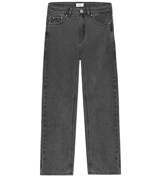 Grunt GrStreet Loose Jeans - Mørkegrå