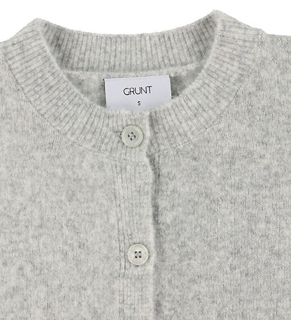 Grunt Cardigan - Strik - GrIsa - Grå Grunt Cardigan - Strik - GrIsa - Grå
