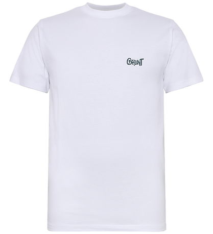 Grunt T-shirt - GrSakra - Hvid m. Grøn