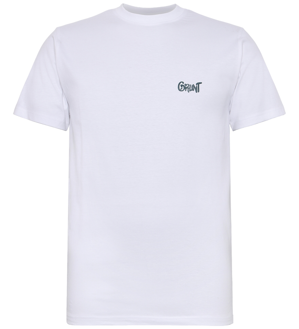 Grunt T-Shirt - GrSakra - Weiß m. Grün - Grunt - 12 Jahre (152) - T-Shirts