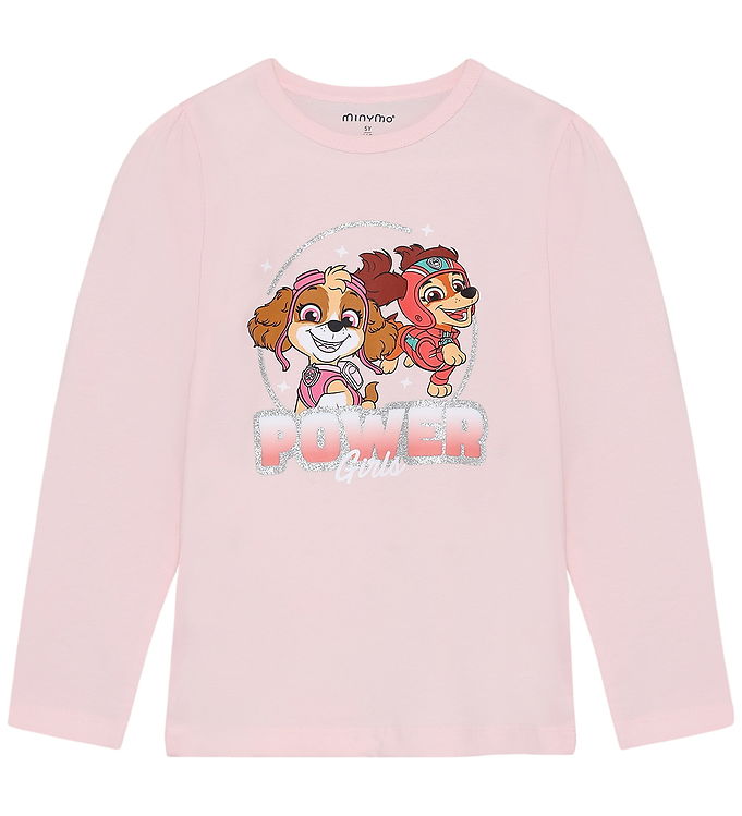 Minymo Bluse - Paw Patrol - Rosen Quartz