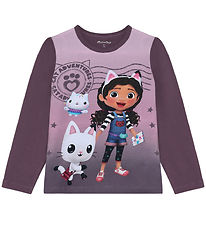 Minymo Bluse - Gabby's Dollhouse - Black Plum Minymo Bluse - Gabby's Dollhouse - Black Plum