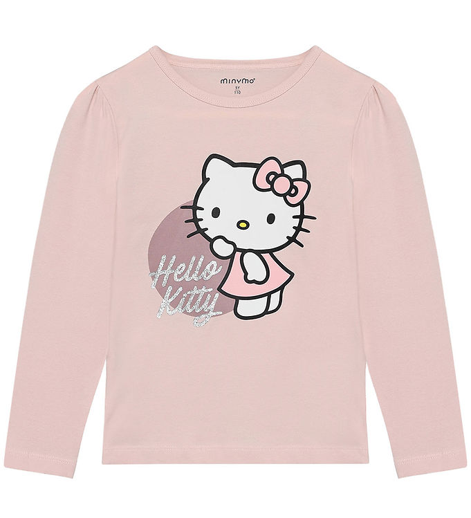 Minymo Bluse - Hello Kitty - Sepia Rose