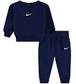 Nike Sweatsæt - Sweatshirt/Sweatpants - Midnight Navy Nike Sweatsæt - Sweatshirt/Sweatpants - Midnight Navy