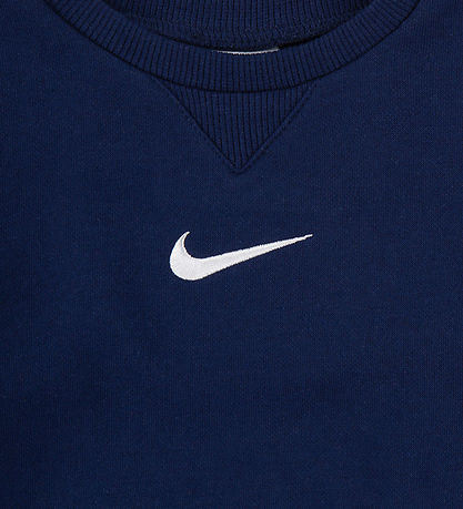 Nike Sweatsæt - Sweatshirt/Sweatpants - Midnight Navy
