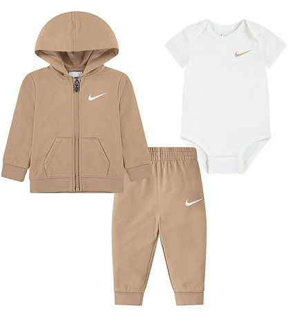 Nike Sæt - Cardigan/Sweatpants/Body k/æ - Hemp
