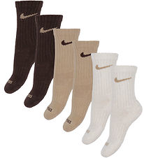 Nike Strømper - Performance Basic - 6-pak - Hemp Nike Strømper - Performance Basic - 6-pak - Hemp