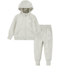 Nike Sweatsæt - Cardigan/Sweatpants - Light Bone Nike Sweatsæt - Cardigan/Sweatpants - Light Bone