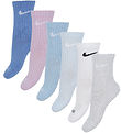 Nike Strømper - Basic - Dri-Fit - 6-pak - Blue Beyond Nike Strømper - Basic - Dri-Fit - 6-pak - Blue Beyond
