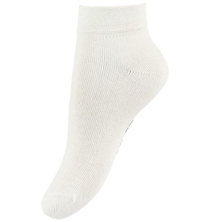 Fuzzies Ankelstrømper - 5-pak - Hvid