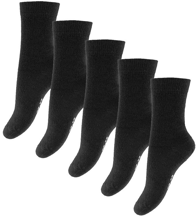 Fuzzies Strømper - 5-pak - Sort