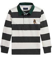 Polo Ralph Lauren Polobluse - Rugby - Windsor Heather/Trophy Cre Polo Ralph Lauren Polobluse - Rugby - Windsor Heather/Trophy Cre