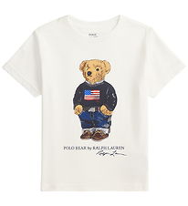 Polo Ralph Lauren T-shirt - White Core Bear Polo Ralph Lauren T-shirt - White Core Bear