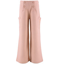 Emporio Armani Bukser - Rib - Mahogany Rose Emporio Armani Bukser - Rib - Mahogany Rose
