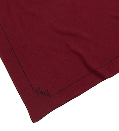 Lala Berlin Tørklæde - 162x85 - Triangel Solid M - Cashmere Bord