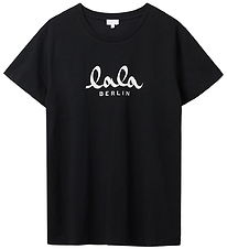 Lala Berlin T-shirt - Lala - Sort m. Hvid Lala Berlin T-shirt - Lala - Sort m. Hvid
