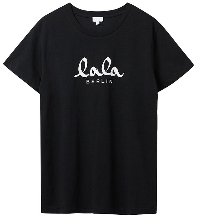 Lala Berlin T-shirt - Lala - Sort m. Hvid