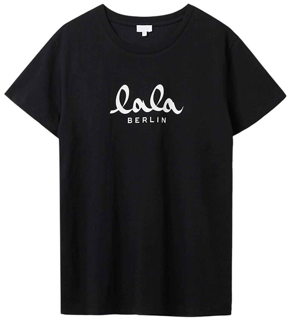 Lala Berlin T-Shirt - Lala - Schwarz m. Weiß - Lala Berlin - M - Medium - T-Shirts