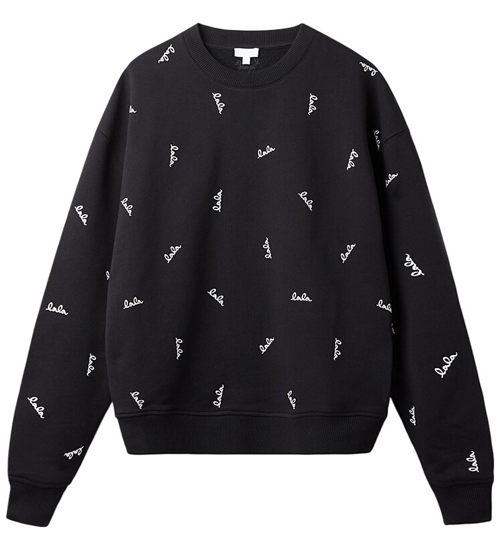Lala Berlin Sweatshirt - Shiloh - Schwarz m. Weiß - Lala Berlin - S - Small - Sweatshirts