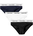 Calvin Klein Trusser - 3-pak - Black/Cassicwhite/Blackiris