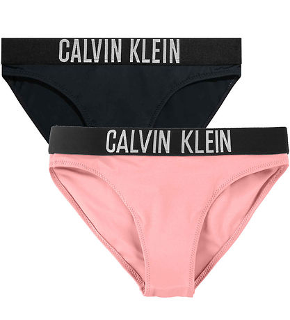 Calvin Klein Trusser - 2-pak - Brandiedapricot/Black Calvin Klein Trusser - 2-pak - Brandiedapricot/Black