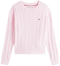 Tommy Hilfiger Bluse - Strik - Light Pink Tommy Hilfiger Bluse - Strik - Light Pink