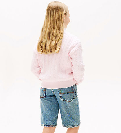 Tommy Hilfiger Bluse - Strik - Light Pink Tommy Hilfiger Bluse - Strik - Light Pink