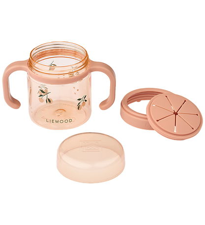 Liewood Snackkop m. Håndtag - Enyo - Peach/Sea shell