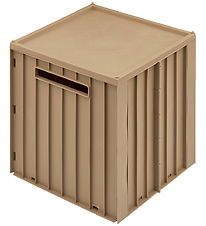 Liewood Foldekasse m. Låg - 30,5x32x31,5 cm - Elijah - Oat Liewood Foldekasse m. Låg - 30,5x32x31,5 cm - Elijah - Oat