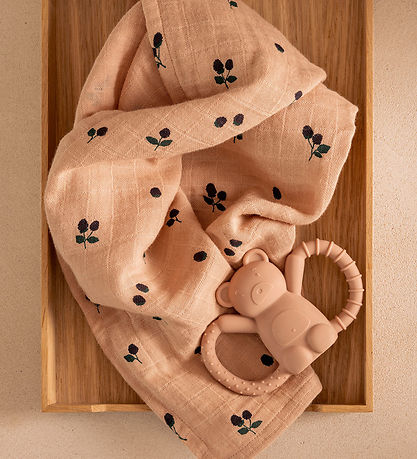 Liewood Stofbleer - Musselin - 2-Pak - Lewis - Mini Berry/Pale T Liewood Stofbleer - Musselin - 2-Pak - Lewis - Mini Berry/Pale T