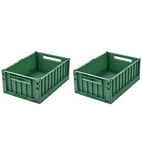Liewood Foldekasse - 2-Pak - Weston - Medium - Dusty Ivy Liewood Foldekasse - 2-Pak - Weston - Medium - Dusty Ivy