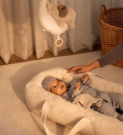 Liewood Babynest/lift - Gro - Fleece - Sandy