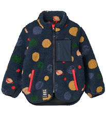 Liewood Fleecejakke - Nolan - Universe/Classic Navy Liewood Fleecejakke - Nolan - Universe/Classic Navy