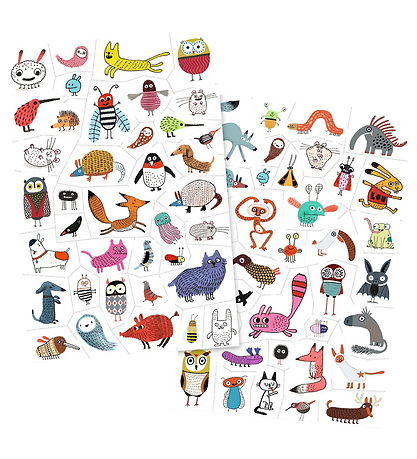 Djeco Tatoveringer  - +50 stk. - Små Væsner