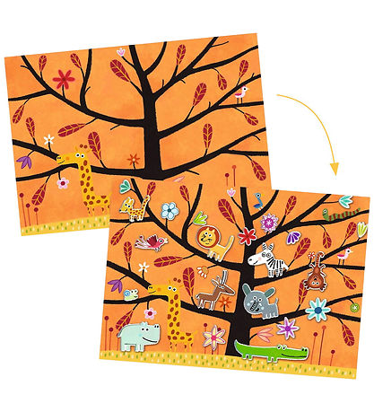 Djeco Klistermærker - Aftagelige - Fangeleg! Djeco Klistermærker - Aftagelige - Fangeleg!