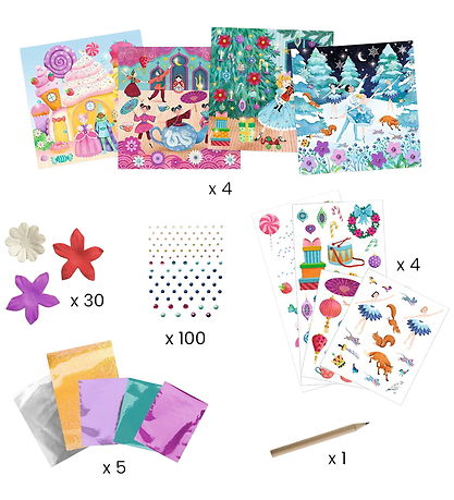 Djeco Kreasæt - Eventyr Der Kan Dekoreres - Nutcracker