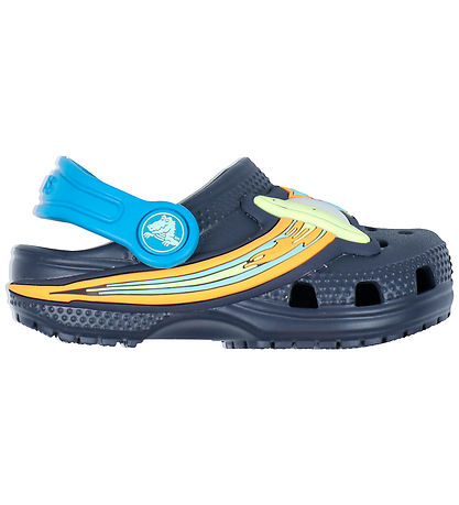 Crocs Sandaler m. Lys - Classic Clog T - Navy m. Ufoer