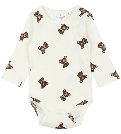 The New Siblings Body l/æ - Rib - TnsbPaulo - Cloud Dancer m. Ba The New Siblings Body l/æ - Rib - TnsbPaulo - Cloud Dancer m. Ba